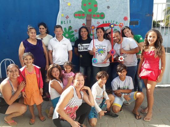 anchieta - Comerciária desenvolve projeto social com crianças em Anchieta