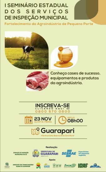 Agro prefeitura - Guarapari recebe seminário de fortalecimento da agroindústria