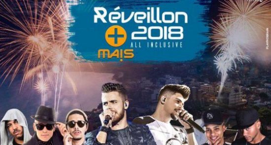 Funk e sertanejo nacional na virada de ano do Multiplace Mais 1 Réveillon Mais 2018 560x300