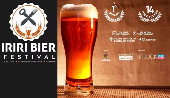 Festival de cerveja e gastronomia anima o balneário de Iriri, em Anchieta 1 iriri