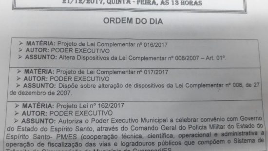 Vereador tem lei aprovada que promete aumentar a arrecadação anual de Guarapari em milhões