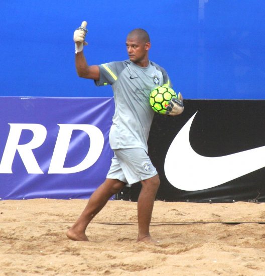 Anchieta recebe Melhor do Mundo no Beach Soccer para o 2º Jogo Solidário