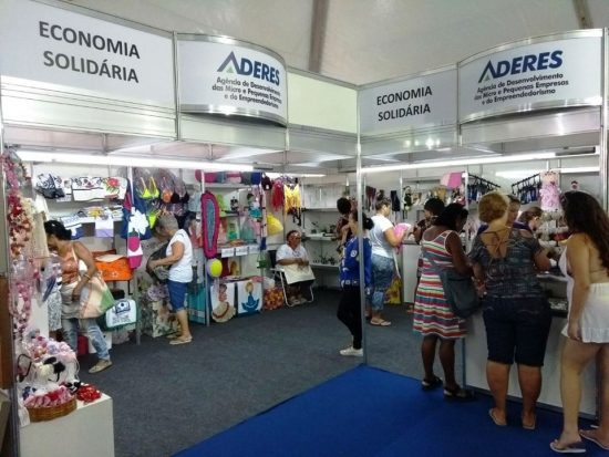 Aderes leva Economia Solidária para Feira de Artesanato de Guarapari 1 Feira Artesanato Guarapari2