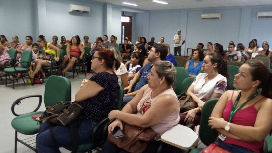 reuniaoa - Educação promove reunião com pais de alunos da escola Novo Horizonte em Anchieta