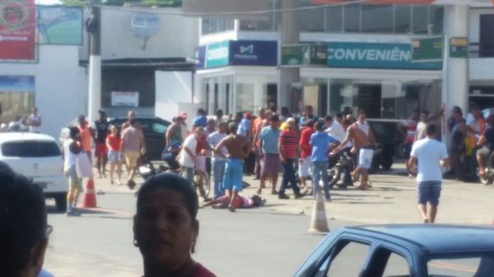 IMG 20180307 WA0018 - Acidente grave com duas motos em Santa Mônica, Guarapari