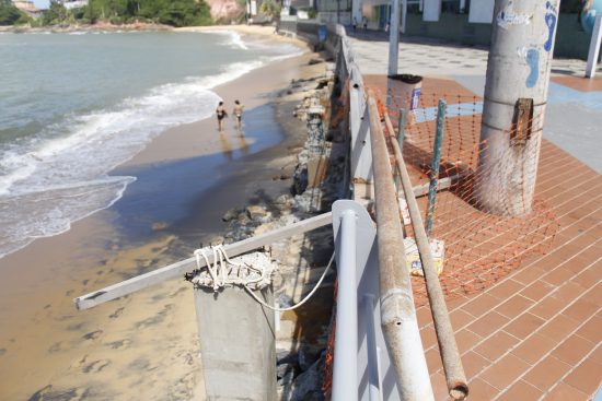 MG 9824 - Moradores pedem conclusão das obras nas praias da Areia Preta e das Castanheiras