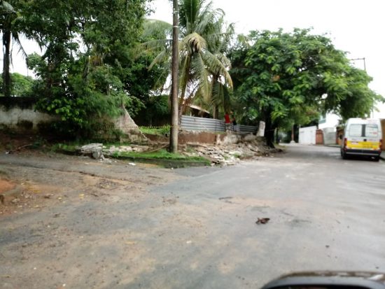 Rua girassol ao lado do antigo cras santa Mônica - Região Norte e Zona Rural foram as mais afetadas pelas chuvas deste sábado