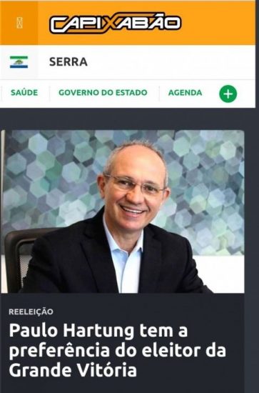 Operação Voto Livre: Nome de Paulo Hartung é envolvido em ‘fake news’ 1 fake news site capixabão