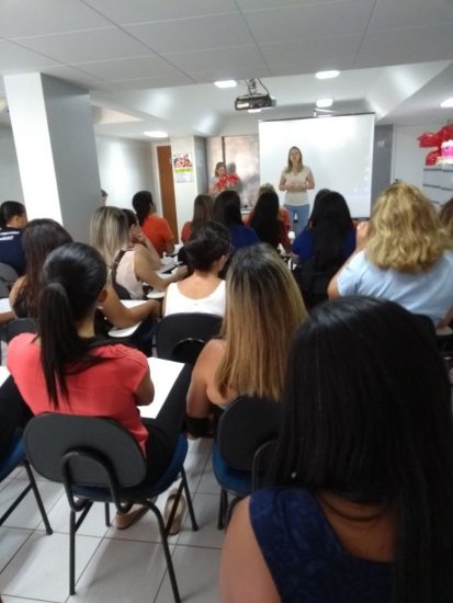 sindcig3 - Sindicig promove palestras motivacionais no dia da mulher em Guarapari