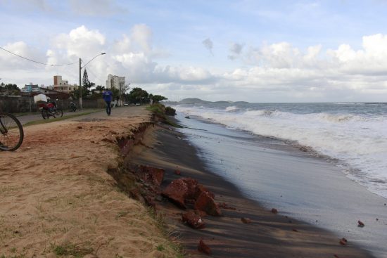 Riacho erosao em 17 de abril de 2018 3 - Erosão na Praia do Riacho: Atração (nada) turística