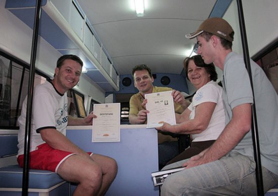 Registro dos imigrantes que chegaram ao ES disponível durante festa italiana em Guarapari 1 arquivo itinerante