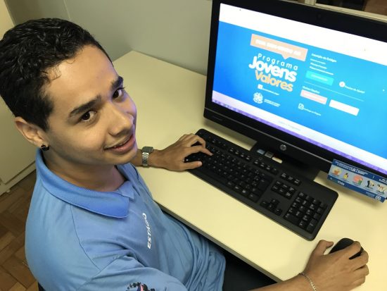 Inscrições abertas para estágio no Programa Jovens Valores 1 estagiário Jovens Valores