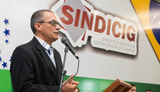 posse sindicig Renan Alves 3 - Presidente reeleito do Sindicig é empossado e diz que ampliará parcerias