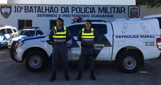 Nova VTR Patrulha Rural - Comunidades do interior de Guarapari recebem novo veículo para patrulhamento