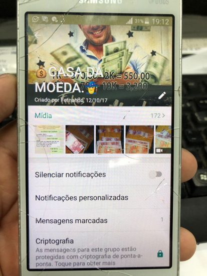 WhatsApp Image 2018 05 05 at 11.32.45 - Um homem preso e mais R$16 mil apreendidos em notas falsas em Guarapari