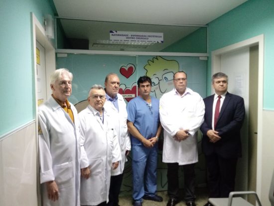 WhatsApp Image 2018 05 18 at 20.13.44 - HFA recebe avaliação positiva em visita do Sindicato dos Médicos em Guarapari