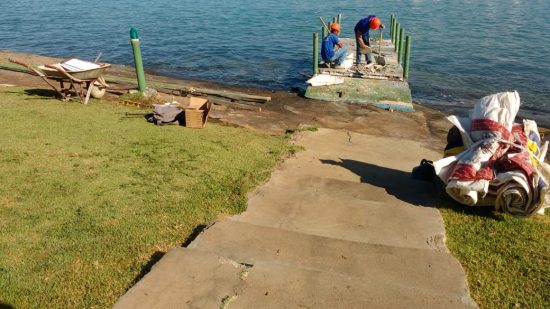 pier morro da pescaria - Píer no Morro da Pescaria deve ficar pronto em agosto deste ano, diz prefeitura