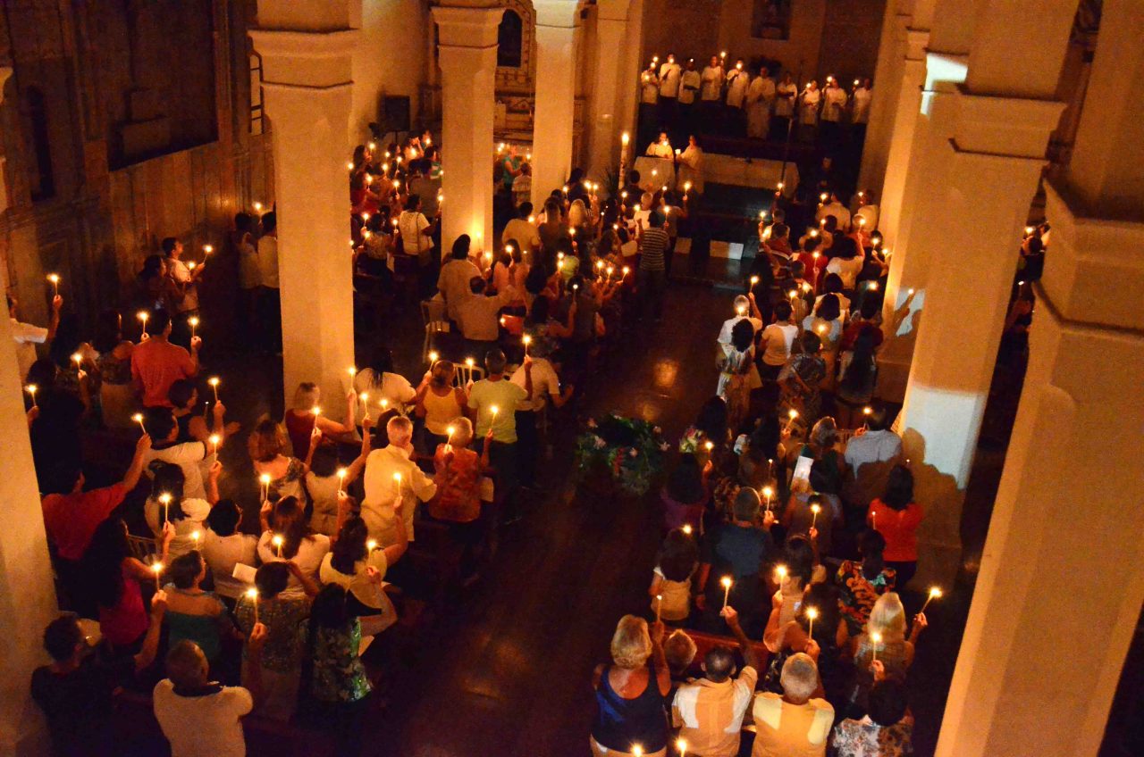 Festa Nacional de Anchieta começa neste sábado (26) com a tradicional "Caminhada Luminosa" 1 santuário caminhada iluminada procissão luminosa iluminada