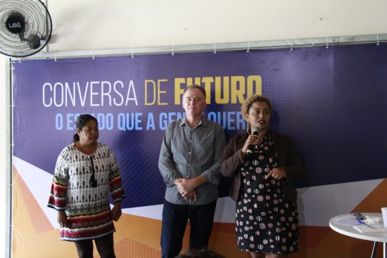 Ciliene Alves - Casagrande dialoga com lideranças em Guarapari