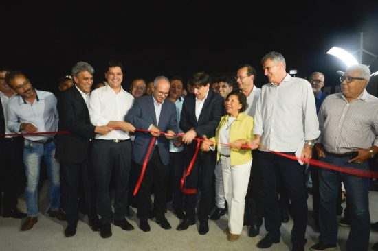inauguração etapa 1 canal - Governo entrega primeira etapa da nova orla do canal de Guarapari