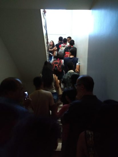 Solicitando melhorias para o interior de Guarapari, produtores rurais ocuparam a prefeitura nesta manhã 2 protestopref