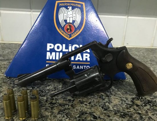 Arma apreendida e homem detido por porte ilegal em Guarapari 1 release 62