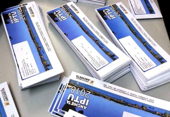 Mais prazo para pagar o IPTU em Anchieta 1 Carne IPTU 2018