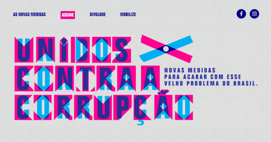 Eleições 2018: Movimento incentiva voto consciente 1 movimento corrupção