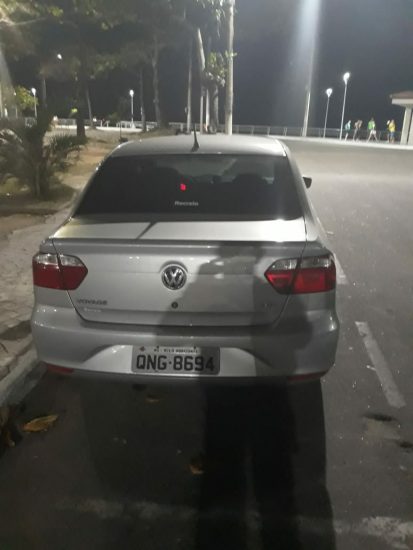 roubado - Encontrado em Guarapari veículo roubado no município vizinho