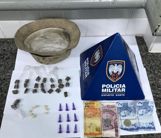 Homem é detido por tráfico em Guarapari 1 Percão 07.08