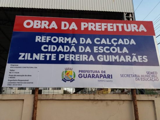 Mãe de aluno questiona obra e pede providências em escola municipal de Guarapari 1 WhatsApp Image 2018 08 17 at 08.42.00