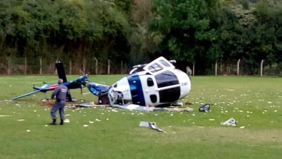 helicoptero hartung - Trave e sol podem ter contribuído para acidente com helicóptero onde Hartung estava