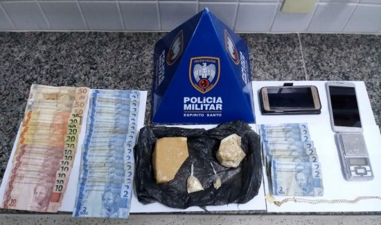 Tráfico e mandado de prisão fazem dois detidos no fim de semana em Guarapari 1 WhatsApp Image 2018 09 02 at 21.37.24