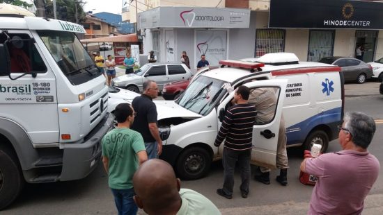WhatsApp Image 2018 09 12 at 14.14.19 - Passa bem o motorista da ambulância que bateu em um caminhão em Guarapari