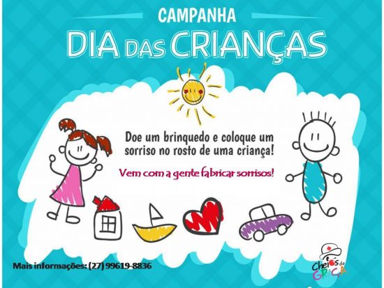 cheios da graça 3 - Campanha incentiva doação de brinquedos em Guarapari