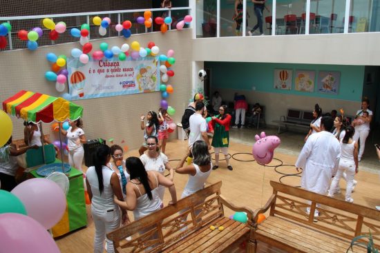 IMG 5756 - Pitágoras Guarapari realiza ação na semana especial da criança no HFA