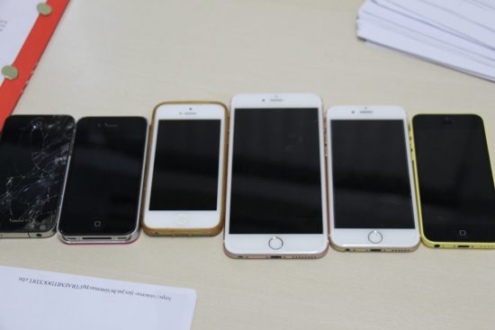 Recuperados - Cerca de 70% dos celulares roubados são recuperadas em Guarapari