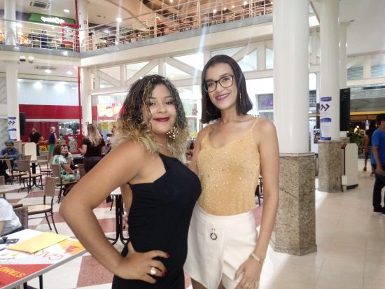 Vitória e Ana Carolina - Shopping abre concurso de beleza em Guarapari