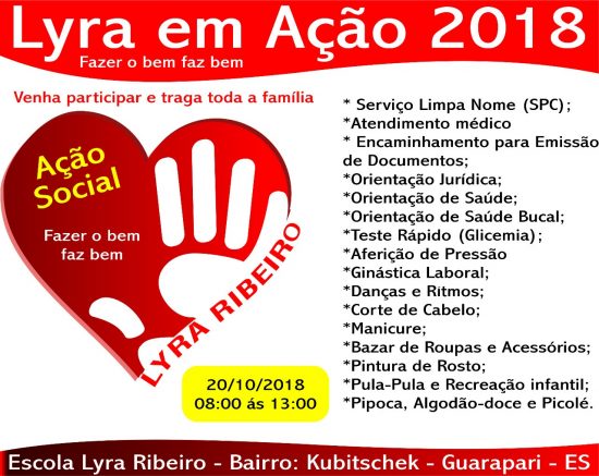 Escola do Kubitschek promove ação social para comunidades de Guarapari 3 ação