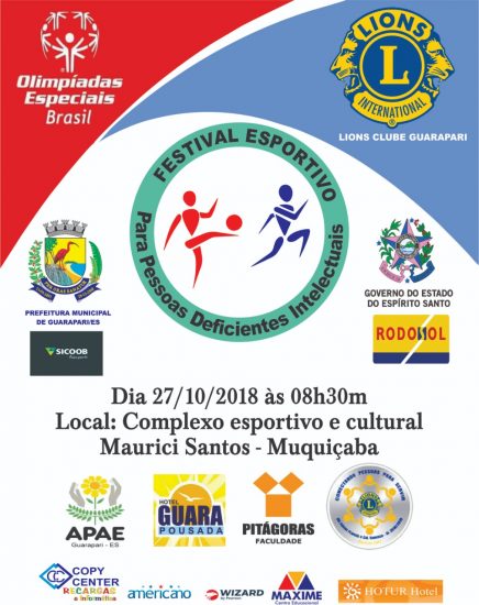 Guarapari sedia primeiro festival das Olimpíadas Especiais Brasil no ES 2 olimpíadas especiais