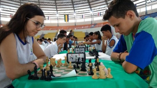 prefeitura de guarapari - Torneio de xadrez mobiliza alunos das escolas municipais de Guarapari
