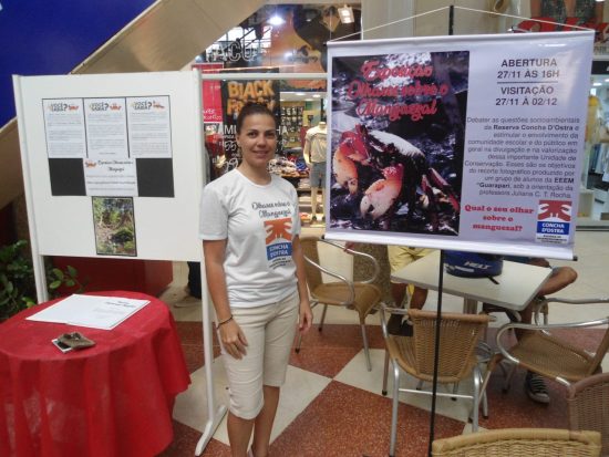 Escola realiza exposição fotográfica sobre o Manguezal Concha D’ostra em Guarapari 2 DSC03945