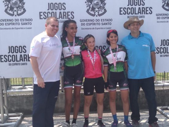 IMG 20181107 WA0015 1 - Ciclista de Guarapari está na etapa nacional dos Jogos Escolares da Juventude