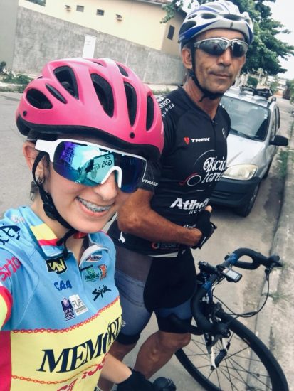 IMG 20181107 WA0016 - Ciclista de Guarapari está na etapa nacional dos Jogos Escolares da Juventude