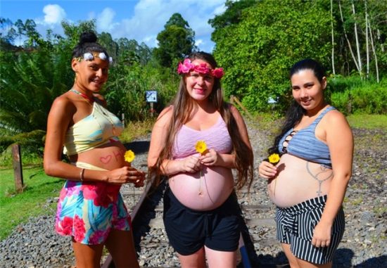 gravidasalfredochaves - Prefeitura de Alfredo Chaves oferece ensaio fotográfico para grávidas do município