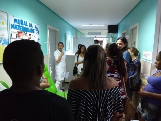 visita gestante3 - HFA realiza visita das gestantes para esclarecer dúvidas das futuras mães em Guarapari