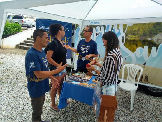 Caravana turística do ES passa pelo RJ e chega a Minas Gerais 1 caravana setur 2