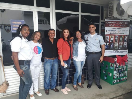 pm idosos - PM arrecada doações para idosos em Guarapari