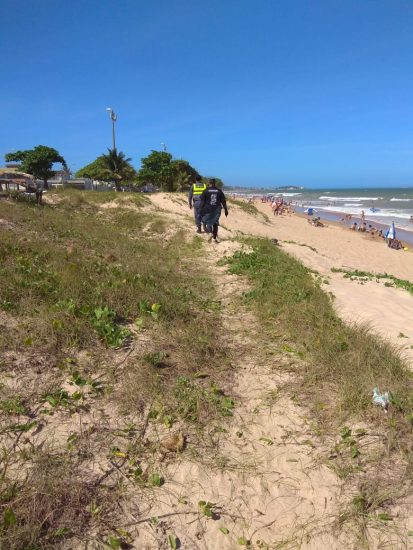 PM é acionada após churrasco em praia de Guarapari 2 IMG 20190107 WA0008