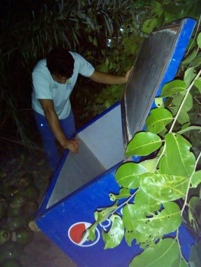 Fiscais recolhem materiais que loteavam praias de Bacutia e Peracanga em Guarapari 2 IMG 20190116 WA0024